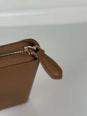 Colestore  Prada Caramel Large Leather Wallet 20 x 10.3cm - 2