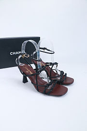Colestore Chanel Sandals Lambskin, black - 4