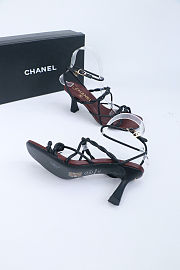 Colestore Chanel Sandals Lambskin, black - 2