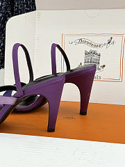 Colestore  Hermes Glamour 95 sandal Multicolore Purple - 6