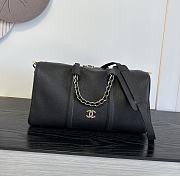 Colestore Chanel Cruise 2026/27 Large Bowling Bag Grained Calfskin & Gold-Tone Metal Black 40 x 19 x 21 cm - 1