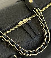 Colestore Chanel Cruise 2026/27 Large Bowling Bag Grained Calfskin & Gold-Tone Metal Black 40 x 19 x 21 cm - 5