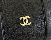 Colestore Chanel Cruise 2026/27 Large Bowling Bag Grained Calfskin & Gold-Tone Metal Black 40 x 19 x 21 cm - 2