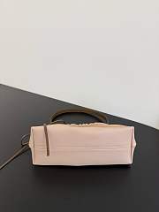 Colestore Miu Miu Nappa leather pouch Powder Pink / Caramel 24 x 13 x 9cm - 6