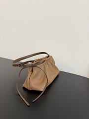 Colestore Miu Miu Nappa leather pouch Caramel/Oak 24 x 13 x 9cm - 5