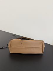 Colestore Miu Miu Nappa leather pouch Caramel/Oak 24 x 13 x 9cm - 6