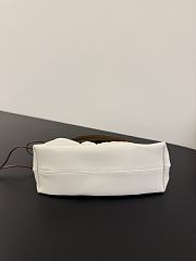 	 Colestore Miu Miu Nappa leather pouch White/Caramel 24 x 13 x 9cm - 4