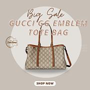 Gucci GG Shopping Bag 31x18x11cm - 1