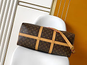 Colestore Louis Vuitton Keepall Bandoulière 50 Perforated Monogram coated canvas 50 x 29 x 23 cm - 5