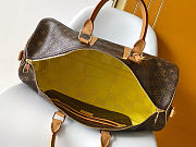 Colestore Louis Vuitton Keepall Bandoulière 50 Perforated Monogram coated canvas 50 x 29 x 23 cm - 4