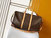 Colestore Louis Vuitton Keepall Bandoulière 50 Perforated Monogram coated canvas 50 x 29 x 23 cm - 3
