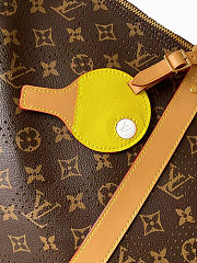 Colestore Louis Vuitton Keepall Bandoulière 50 Perforated Monogram coated canvas 50 x 29 x 23 cm - 2