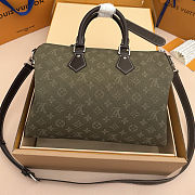 Colestore Louis Vuitton Speedy 30 Bandoulière Monogram Surplus Jacquard Khaki Green 34 x 22 x 19 cm - 5