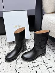 Colestore Dior Médaillon Ankle Boot Black Calfskin - 4