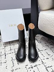 Colestore Dior Médaillon Ankle Boot Black Calfskin - 2