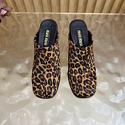 Colestore Miu Miu Printed leather mules Honey - 6