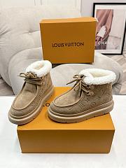 Colestore Louis Vuitton LV Ski Cortina Low Boot Beige  - 1