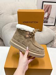 Colestore Louis Vuitton LV Ski Cortina Low Boot Beige  - 6