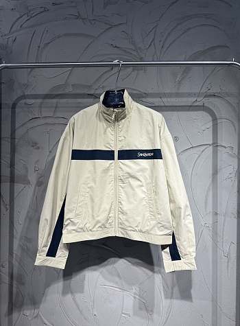 Colestore YSL SAINT LAURENT jacket in cotton Beige & Navy