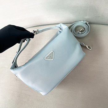 Colestore Prada Chérie Re-Nylon mini-bag Light Blue 20 x 11 x 12 cm