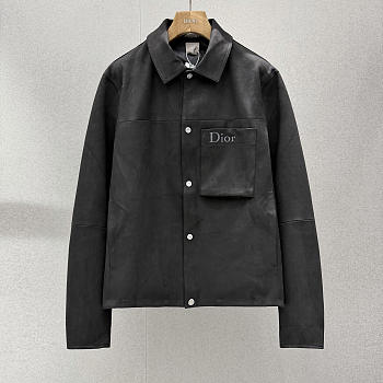 Colestore Dior Jacket Black Suede Lambskin