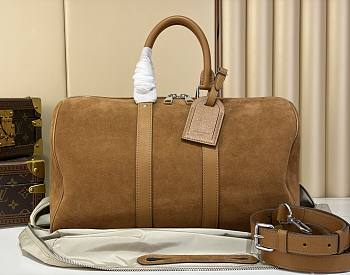 Colestore Louis Vuitton Keepall Bandoulière Extendable 35 in Tan 42 x 22 x 19 