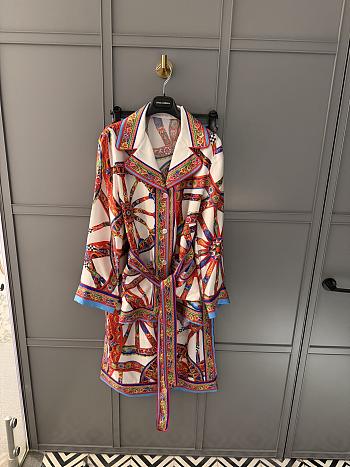 Colestore Dolce & Gabbana Carretto-print silk twill vanity shirt Multi-colored