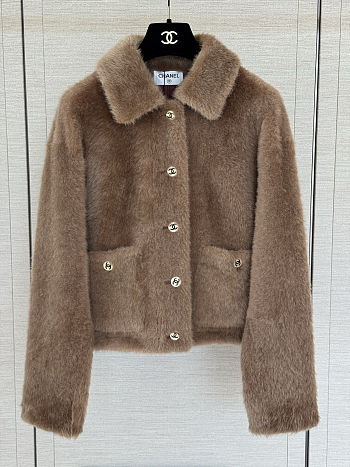 Colestore Chanel Fall Winter 2026 Pre-Collection   Jacket   Shearling Lambskin  Beige 