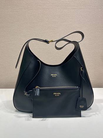Colestore Prada Boogie large leather bag Black 40 x 24.5 x 9cm