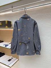 Colestore Louis Vuitton Embellished Workwear Jacket Indigo - 2