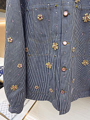 Colestore Louis Vuitton Embellished Workwear Jacket Indigo - 4